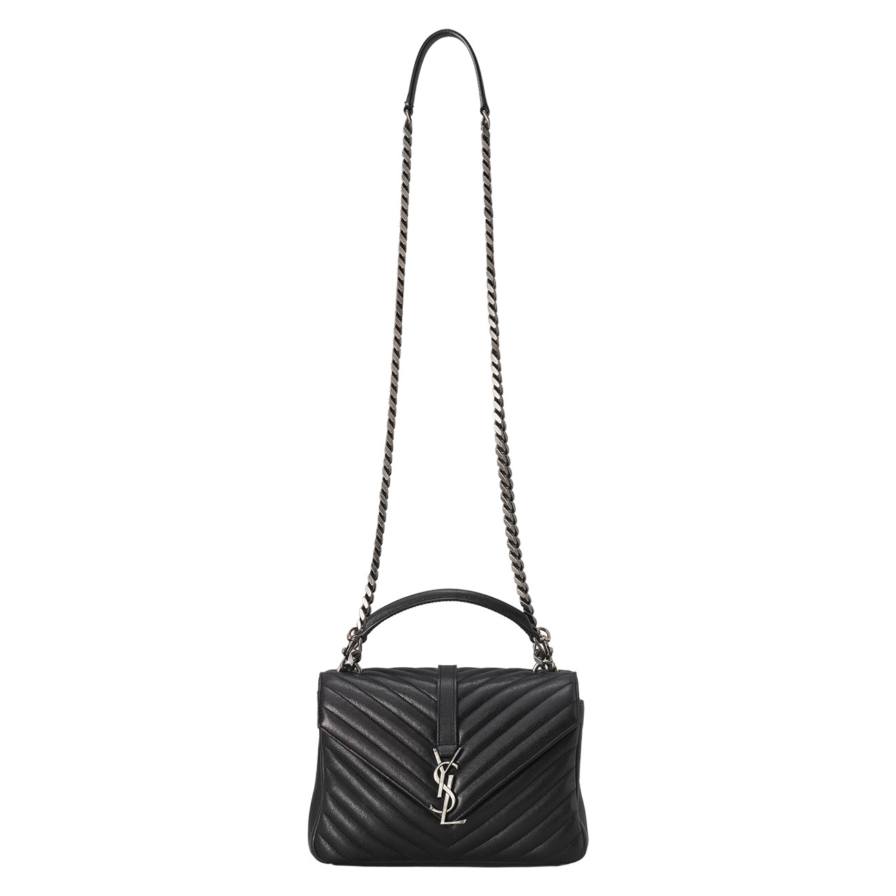YVES SAINT LAURENT(USED)생로랑 428056 컬리지 미듐 숄더백
